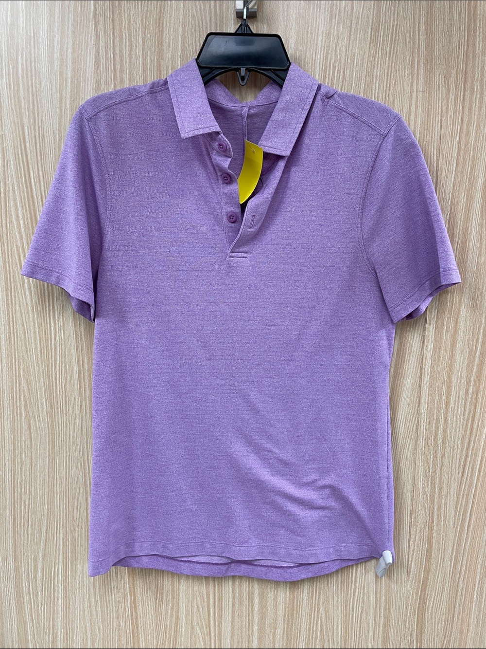 Men's Lululemon Purple Evolution Polo Shirt Size Small